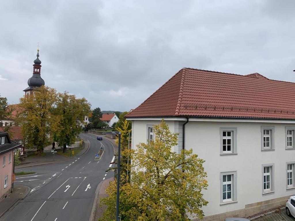 Pension Am Amtsgericht Eiterfeld Bagian luar foto